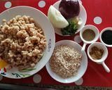 Foto del paso 1 de la receta Albóndigas de soja texturizada al horno 🌱vegetariana