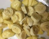 A picture of step 1 of Green smoothie#CharityRecipe.