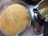 Hojaldre de manzana y crema pastelera