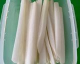 Hình bước làm 3 của món Củ Cải Vàng Hàn Quốc (Danmuji)