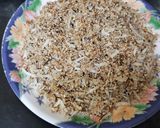 A picture of step 5 of Fried modak (tadniche modak).