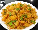 A picture of step 12 of Potato Maggi.