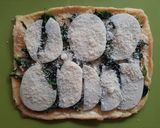A picture of step 6 of Spinach Omelette Roll.