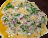 A picture of step 1 of Kolkata Street style Bread Omelette / Dim Powroti.