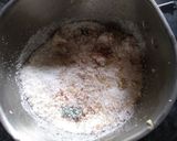 A picture of step 1 of Mung beans dosa with peanut chutney.