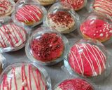 Foto langkah ke 15 dari resep 🇮🇩Donat labu mini merah putih 🇮🇩.