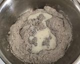 Foto langkah ke 1 dari resep Roti Sobek, tepung ketan item.