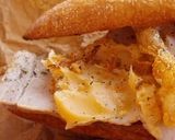 Foto del paso 15 de la receta: Bocata de lomo en manteca colorá con huevo frito