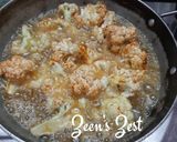 A picture of step 1 of Cauliflower Chaap.
