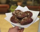 A picture of step 8 of Red Velvet Crinkle Cookies.