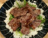 A picture of step 7 of Yakiniku Don - Japanese Grilled Beef Bowl.