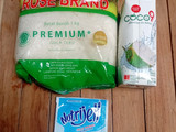 Bola air kelapa isian mochi
