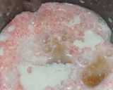 Foto langkah ke 1 dari resep Silky Puding Brownies Pinkies.