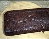 A picture of step 8 of Chocolate Brownie Truffle Loaf.