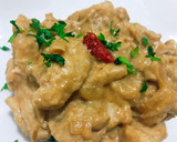 Foto del paso 7 de la receta: Pollo en salsa de cacahuete y kefir (o yogur natural)