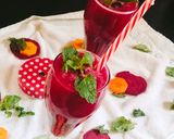 A picture of step 1 of Beetroot and carrot juice (healthy summer drink).