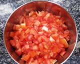 A picture of step 3 of Sev Tamatar ki Sabji.