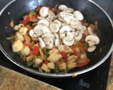 Foto del paso 2 de la receta: Espaguetis con pollo <agridulce >