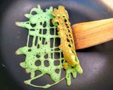 Foto langkah ke 6 dari resep Sarang laba-laba Pandan Tepung Beras.