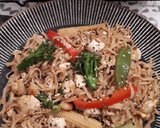 Foto del paso 9 de la receta: Wok de verduras con tofu y gambas