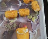 A picture of step 6 of Mango Paneer Roll.