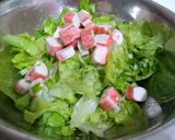 Foto del paso 3 de la receta: 🥗Lechuga con Kanikama 🦀