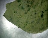A picture of step 4 of Matar Masala Mathri.