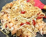 Gambar langkah 6 resipi 👩🍳Spaghetti Aglio Olio.