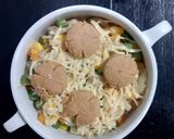 Foto langkah ke 3 dari resep 568) Skotel Nasi / Rice Schotel.