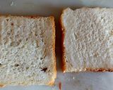 A picture of step 3 of Cheesy Chicken Salami Sandwiches.