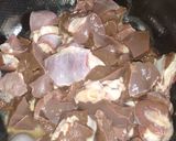A picture of step 1 of Pan grilled liver.