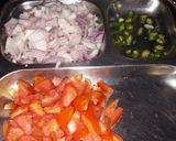 A picture of step 2 of Onion tomato uttapam.