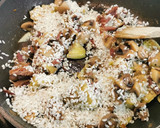 Foto del paso 5 de la receta: Risotto de champiñones con jamón