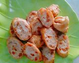 Foto langkah ke 8 dari resep Chicken egg roll (+udang).