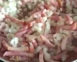 Foto del paso 4 de la receta: Spaghetti con salsa de cebolla y bacon ahumado