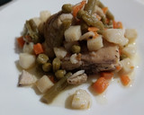 Foto del paso 6 de la receta: Pollo con macedonia