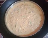 A picture of step 6 of Steam besan pizza cutlats.