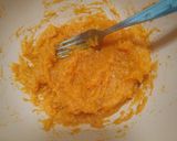 Foto langkah ke 1 dari resep Roti Tawar Labu Kuning / Pumpkin Bread (eggless).