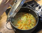A picture of step 2 of Butternut Squash soup.