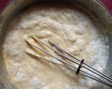 A picture of step 3 of Instant khaman dhokla.