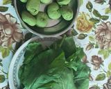 A picture of step 3 of Masala Palak Luchai(Jain Food).