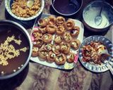 A picture of step 2 of Homemade golgappe with tangy mangy spicy juice🍸.