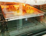 Hình bước làm 2 của món Bánh mì bí đỏ