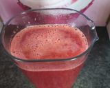 Une image de l'étape 1 de Smoothie pastèque 🍉 et framboises 😋.