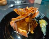 Une image de l'étape 8 de Aumônière de crêpes pommes poires et sauce citron.