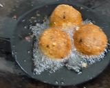 A picture of step 4 of Falahari kofta curry.