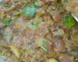 A picture of step 1 of Mexican paratha.