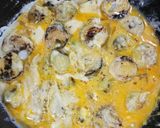 Foto del paso 4 de la receta: 🍳🧀Revuelto de repollitos de Bruselas a los 4 quesos 🧀🍳