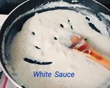 A picture of step 5 of Veg lasagne.