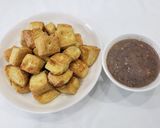 Hình bước làm 2 của món Đậu hũ chiên chấm mắm tôm
